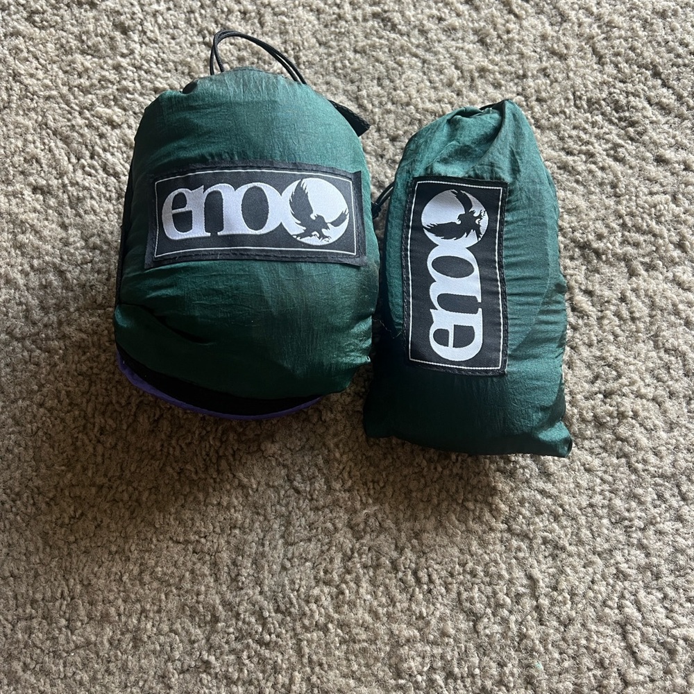 eno DoubleNest Hammock with straps